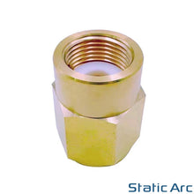 Load image into Gallery viewer, CO2 BOTTLE to ARGON REGULATOR ADAPTER CONNECTOR GAS FITTING 5/8" BSP to W21.8