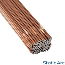 Load image into Gallery viewer, MILD STEEL A18 TIG WELDING FILLER RODS WIRE ER70S-6 1m Length - 1.6/2.4/3.2mm