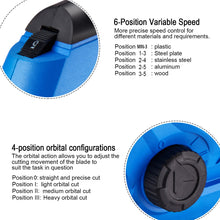 Load image into Gallery viewer, 710W Electric Pendulum Jigsaw Variable Speed Orbital Cutting Wood Metal Saw