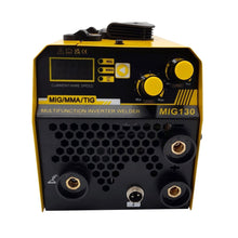 Load image into Gallery viewer, MIG 130 INVERTER GASLESS WELDER 3in1 MMA ARC TIG LIFT NO GAS WELDING KIT 130A