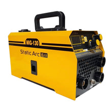 Load image into Gallery viewer, MIG 130 INVERTER GASLESS WELDER 3in1 MMA ARC TIG LIFT NO GAS WELDING KIT 130A
