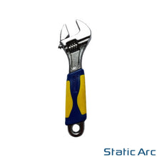 Load image into Gallery viewer, ADJUSTABLE SPANNER WRENCH SOFT GRIP HANDLE OPEN JAW HEAVY DUTY 6"/8"/10" inch