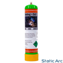 Load image into Gallery viewer, ARGON CO2 DISPOSABLE GAS BOTTLE CYLINDER KIT WELDING 100% PURE 88/12% MIX 0.95L