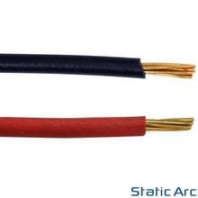 Load image into Gallery viewer, 1 CORE ELECTRICAL CABLE SINGLE WIRE INSULATED PVC RED BLACK 6491X 0.75-4.0mm2