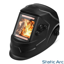 Load image into Gallery viewer, AUTO DARKENING WELDING MASK HELMET TRUE COLOUR LARGE VIEW FACE EYE HEAD VISOR