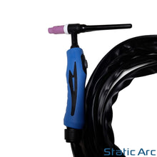 Load image into Gallery viewer, WP17 TIG WELDING TORCH TRIGGER SWITCH GAS LANCE HF AIR COOLED 10-25 4M CABLE