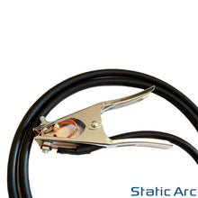 Load image into Gallery viewer, EARTH CLAMP + ELECTRODE HOLDER CABLE WELDING GROUND ARC MMA 300A 10-25/35-50 DINSE 2M