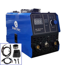 Load image into Gallery viewer, MIG 130 INVERTER GASLESS WELDER NO GAS FLUX CORE WELDING KIT 130A