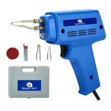 Load image into Gallery viewer, 100W ELECTRIC SOLDERING GUN IRON KIT ELECTRONICS WELD SOLDER TIP WIRE HIGH TEMP