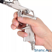 Load image into Gallery viewer, TYRE INFLATOR GUN w/ PRESSURE GAUGE AIR LINE COMPRESSOR GARAGE PUMP
