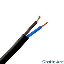 Load image into Gallery viewer, 2/3/4 CORE ELECTRICAL BLACK FLEX CABLE ROUND FLEXIBLE WIRE 0.75/1.0/1.5/2.5mm2
