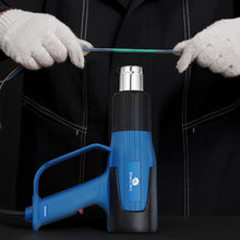 Load image into Gallery viewer, 2000W ELECTRIC HEAT GUN HOT AIR VARIABLE TEMP PAINT GLUE DRY SEAL + NOZZLES
