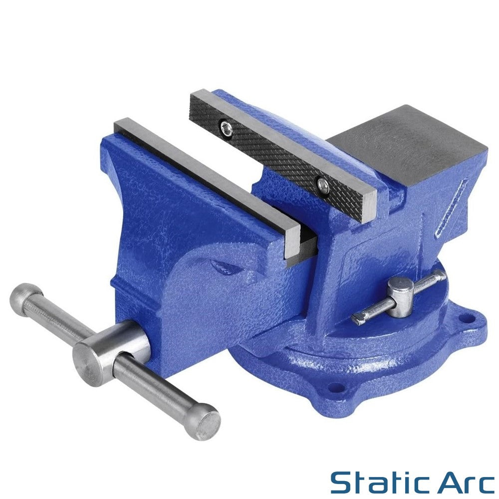 BENCH VICE CLAMP WORKTOP JAWS GRIP HOLD SWIVEL BASE MECHANICS VISE 150mm (6inch)