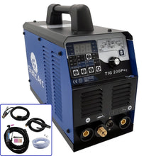 Load image into Gallery viewer, TIG 200P INVERTER DC WELDER 2in1 HF TIG PULSE COLD WELD MMA ARC STICK 200A
