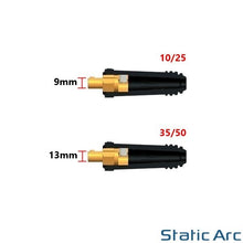Load image into Gallery viewer, DKJ WELDING CABLE PLUG QUICK CONNECTOR MALE ADAPTER 10-25/35-50
